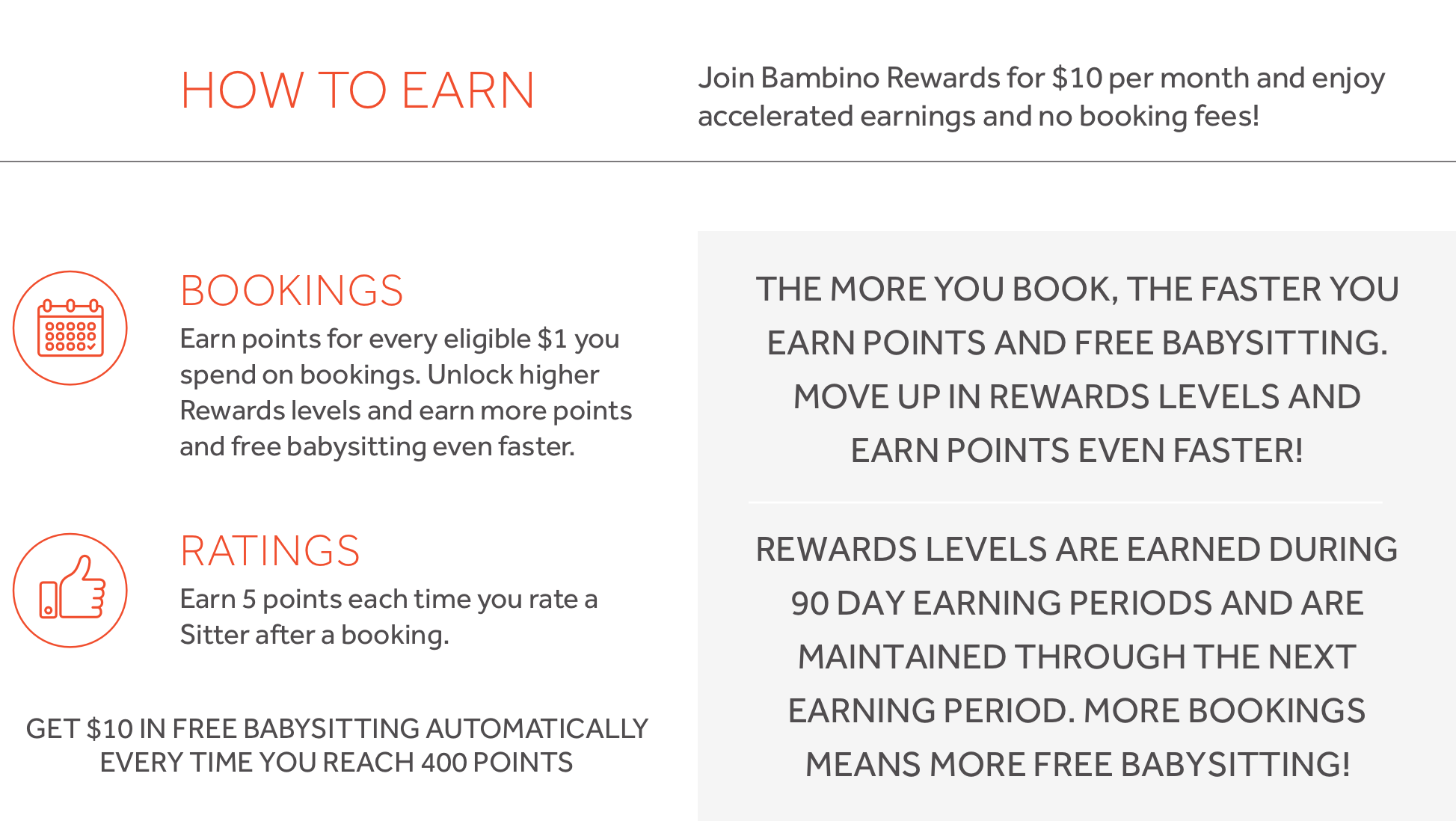 How to earn points