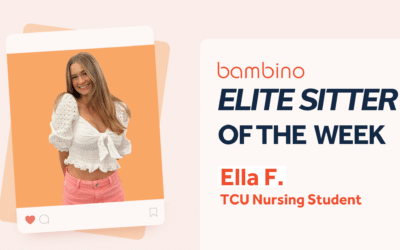 Elite Bambino Sitter of the Week: Meet Ella