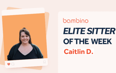 Elite Bambino Sitter of the Week: Meet Caitlin